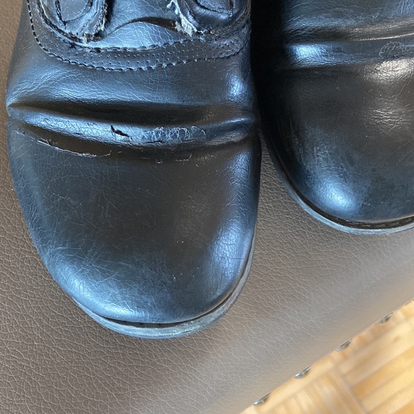 Black bunker Combat boots - Picture 4 of 5